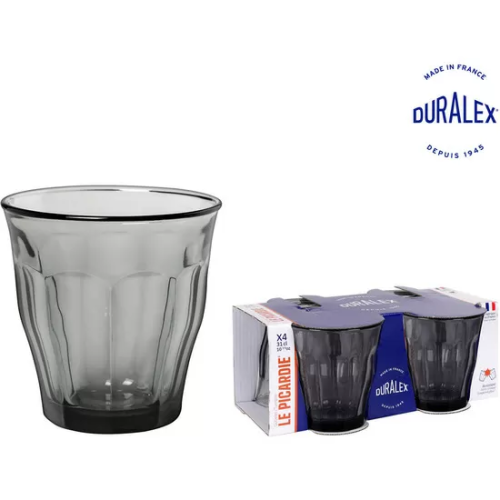 SET 4 VASO 31CL GRIS PICARDIE