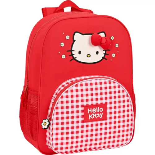 MOCHILA DE 33 CM ADAPT.CARRO HELLO KITTY 