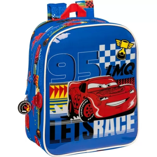 MOCHILA GUARDERIA ADAPT.CARRO CARS 