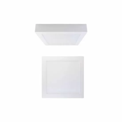 PLAFÓN SUPERFICIAL LED SMD CUADRADO BLANCO 18W/ 1600LM 7HSEVENON DECO