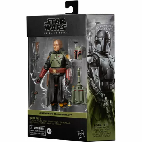 FIGURA BOBA FETT THRONE ROOM BLACK SERIES STAR WARS 15CM