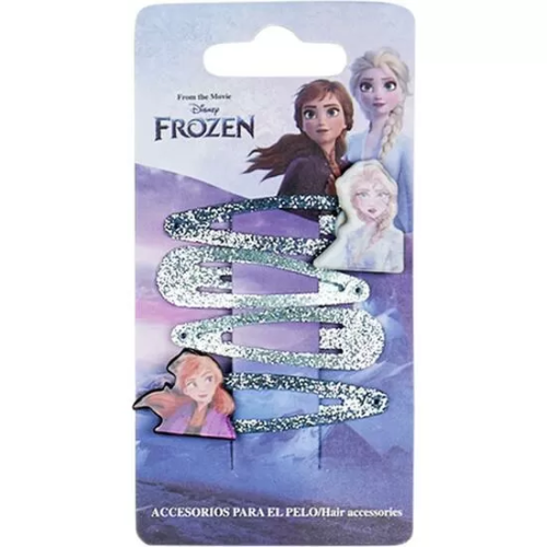 ACCESORIOS PELO CLIPS 4 PIEZAS FROZEN 2