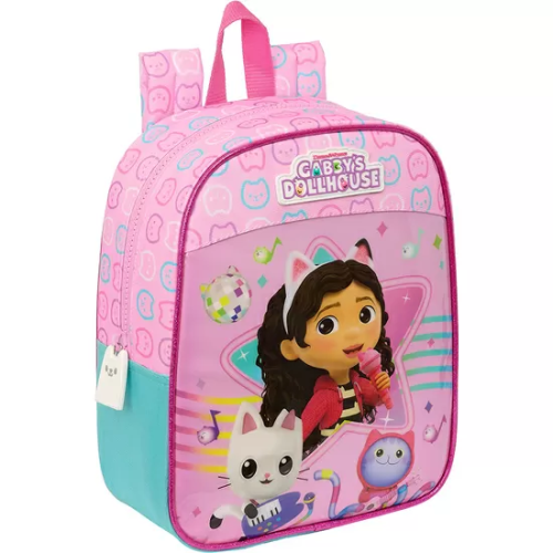 MOCHILA GUARDERIA ADAPT.CARRO GABBYS DOLLHOUSE 