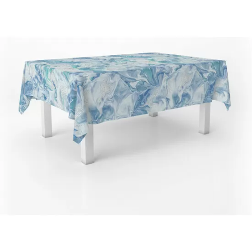 MANTEL HULE GENIL AZUL 300X140 CM