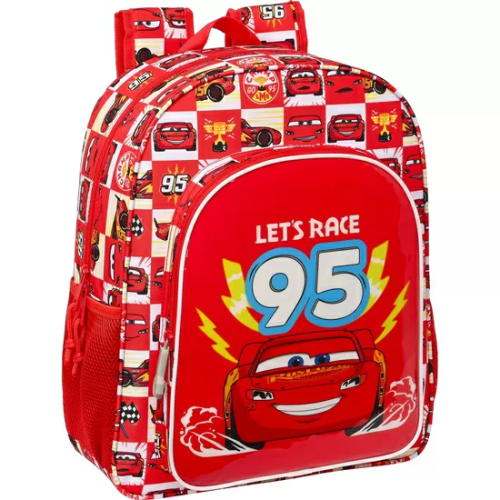 MOCHILA JUNIOR ADAPT.CARRO CARS 