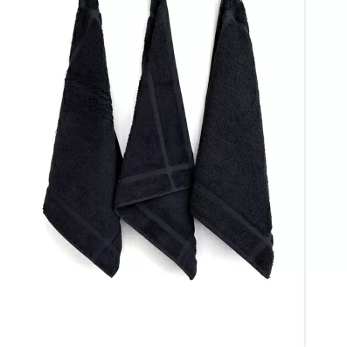 PACK 3 PAÑOS COCINA ALFA 50X50 23-NEGRO