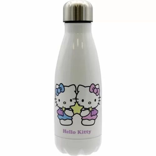 BOTELLA ACERO INOXIDABLE GEMINIS HELLO KITTY 550ML