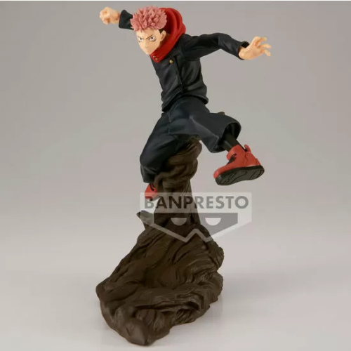 FIGURA YUJI ITADORI COMBINATION BATTLE JUJUTSU KAISEN 16CM