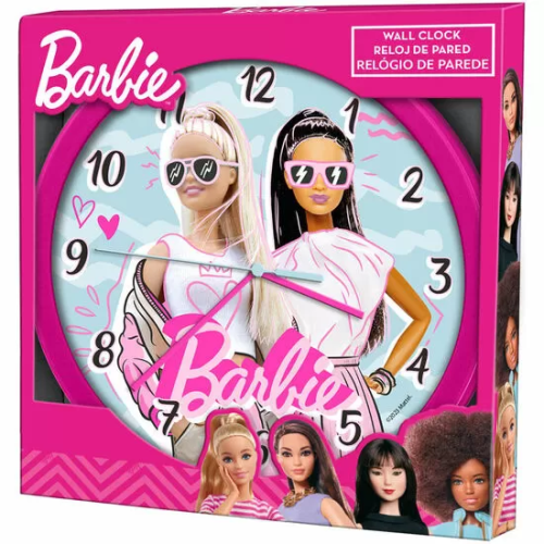 RELOJ PARED BARBIE