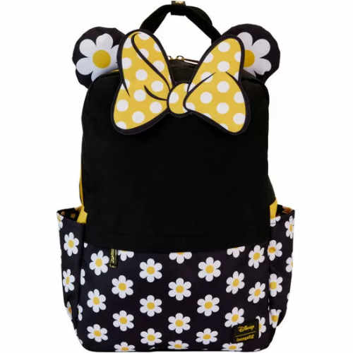 MOCHILA NYLON MINNIE DISNEY LOUNGEFLY 43CM