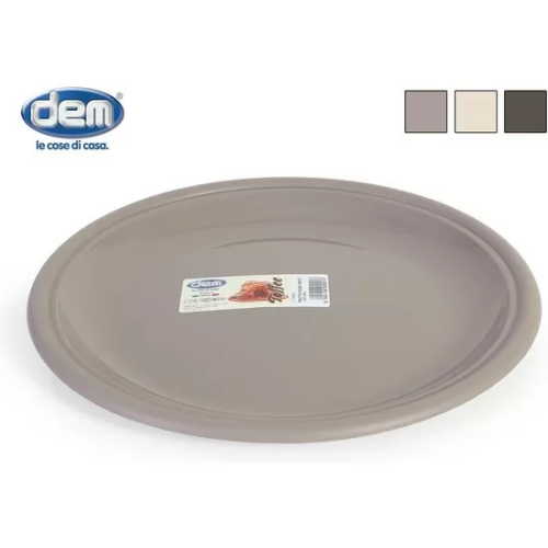 PLATO LLANO 25CM TOFFEE - COLORES SURTIDOS