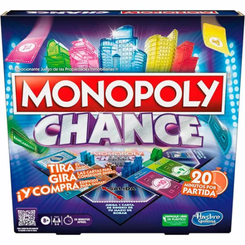 JUEGO MESA MONOPOLY CHANCE ESPAÑOL