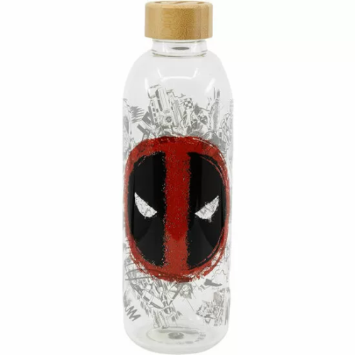 BOTELLA CRISTAL DEADPOOL MARVEL 1030ML