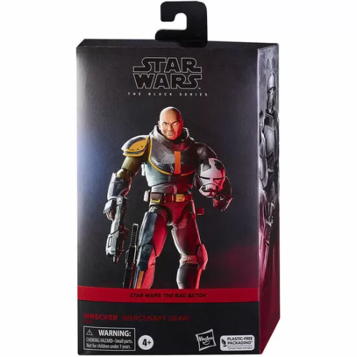 FIGURA WRECKER MERCENARY GEAR THE BAD BATCH STAR WARS 15CM