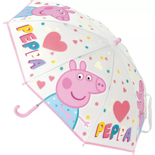 PARAGUAS MANUAL 46 CM PEPPA PIG 