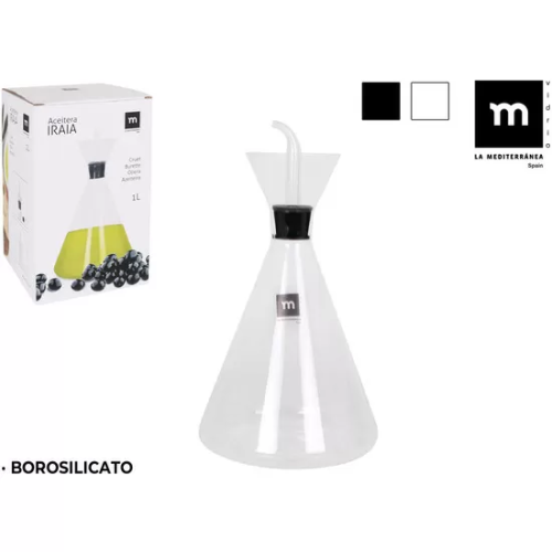 ACEITERA BOROSILICATO CON DOSIFICADOR 1000CC IRAI