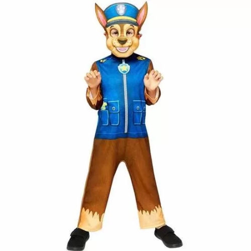 DISFRAZ INFANTIL PAW PATROL CHASE GOOD TALLA 3-4 AÑOS