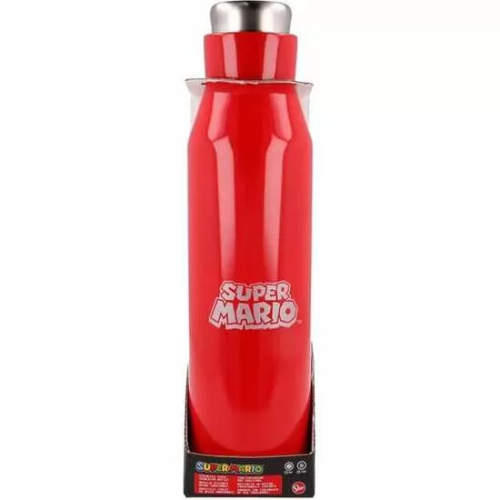 BOTELLA TERMO DE ACERO INOXIDABLE SUPER MARIO 580 ML.