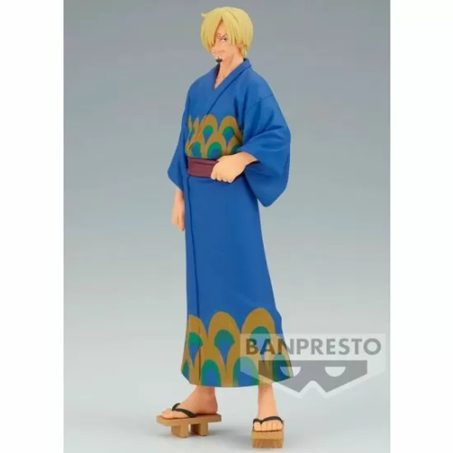 FIGURA SANJI WANOKUNI YUKATA GRANDLINE SERIES ONE PIECE 17CM