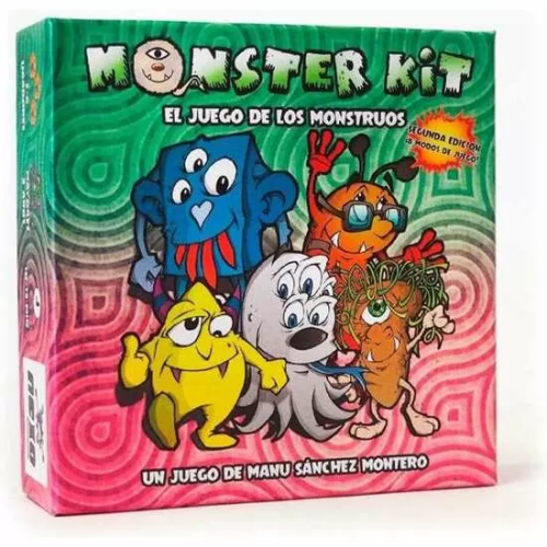 JUEGO MONSTER KIT ¡CREA EL MONSTRUO MÁS PODEROSO, SIMPÁTICO Y RARO!