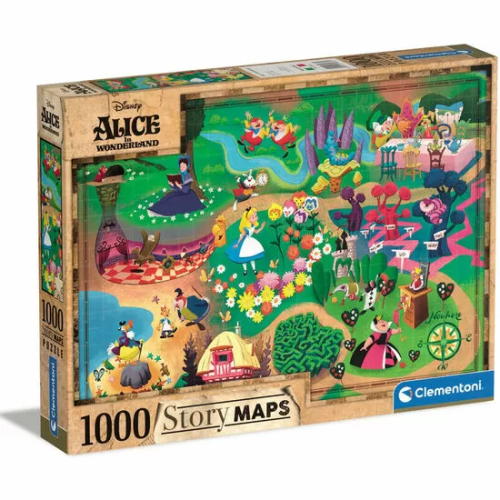 PUZZLE ALICIA EN EL PAIS DE LAS MARAVILLAS DISNEY 1000PZS