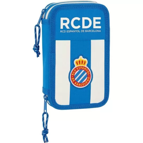 PLUMIER DOBLE PQÑO 28 PCS RCD ESPANYOL