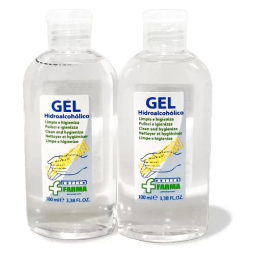 GEL HIDROALCOHÓLICO VERITA FARMA LEMON 100 ML