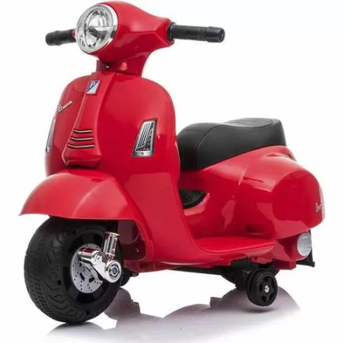 MOTO MINI VESPA ROJA 6V 4 AH - 1 MOTOR