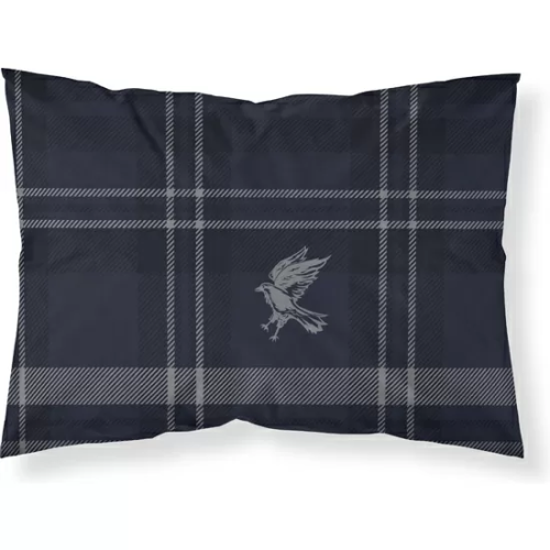 FUNDA DE ALMOHADA 100% ALGODÓN MODELO RAVENCLAW CUADRO DE 50X80CM.