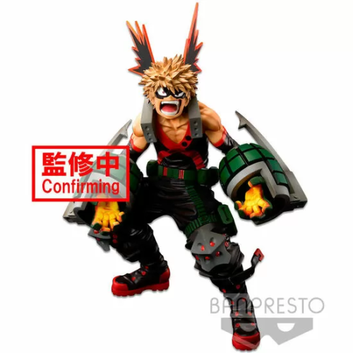 FIGURA THE KATSUKI BAKUGO THE BRUSH ACADEMY SUPER MASTER STARS PIECE MY HERO ACADEMIA 24CM