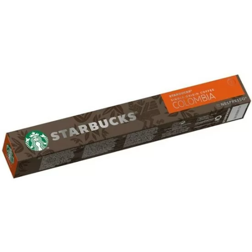 STARBUCKS SINGLE ORIGIN COFFEE COLOMBIA 10 CÁPSULAS NESPRESSO