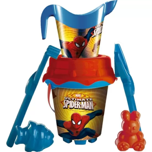 SPIDERMAN CUBO+REGADERA ACCES 40X18