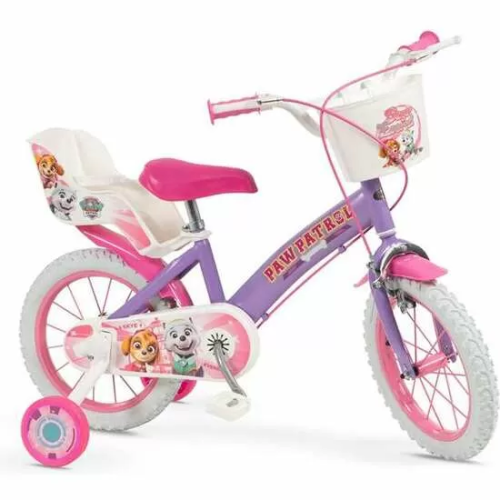 BICICLETA PAW PATROL NIÑA 14