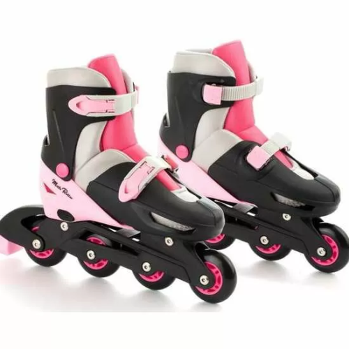 PATINES 4 EN LINEA ROSA AJUSTABLE TALLA M ( 35/38)