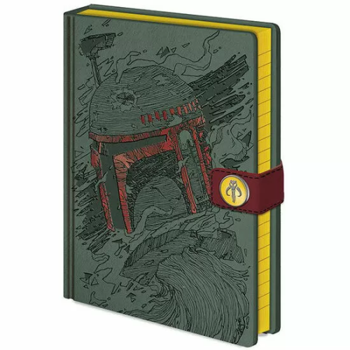 CUADERNO A5 PREMIUM BOBA FETT STAR WARS