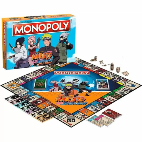 JUEGO MONOPOLY NARUTO SHIPPUDEN