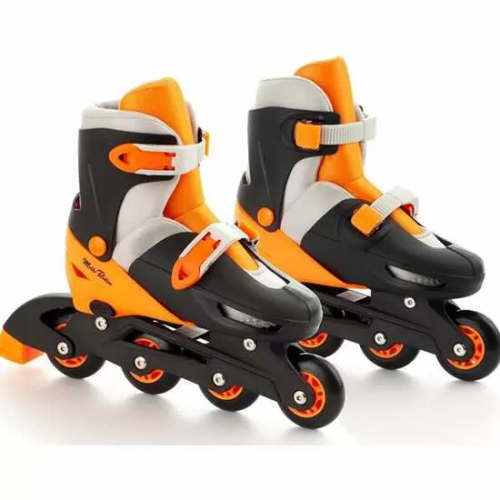 PATINES 4 EN LINEA NARANJA AJUSTABLE TALLA M (35/38)