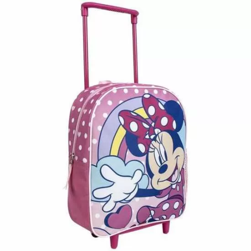 MOCHILA INFANTIL TROLLEY ESCOLAR MINNIE