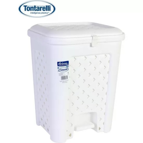 PAPELERA C/PEDAL 18L ARIANNA BLANCO