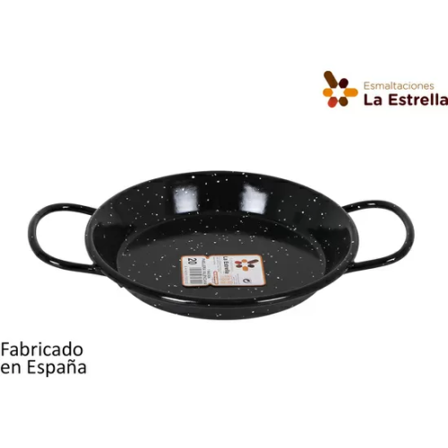 PAELLERA VALENCIANA 20CM JASPEADA