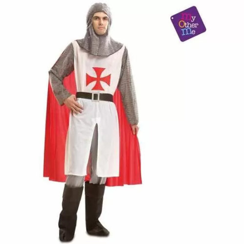 DISFRAZ CABALLERO MEDIEVAL CON CAPA TALLA S