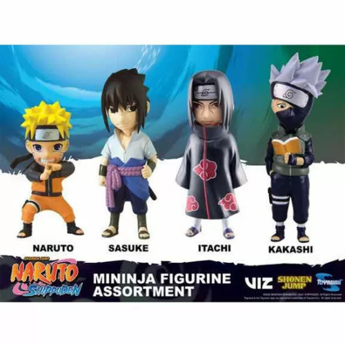 PACK 12 FIGURAS MININJA NARUTO SHIPPUDEN 5CM SURTIDO