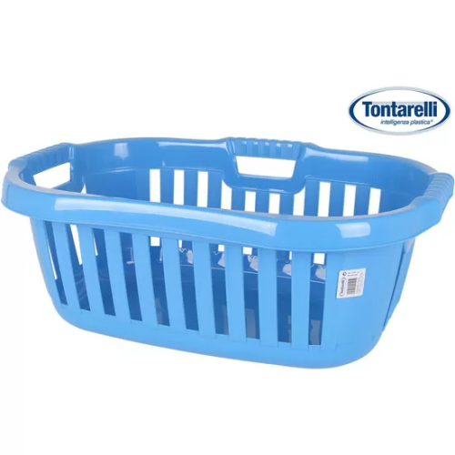 CESTA ROPA ERGONOMICA 50L HIPSTER AZUL