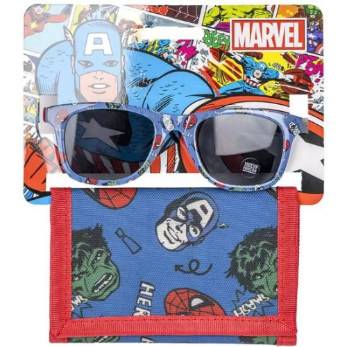 GAFAS DE SOL SET CARTERA AVENGERS