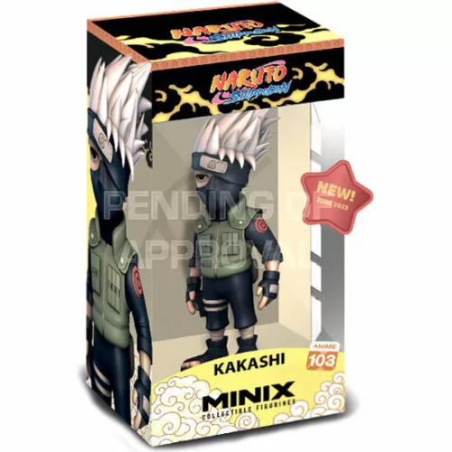 FIGURA MINIX KAKASHI - NARUTO SHIPPUDEN 12CM