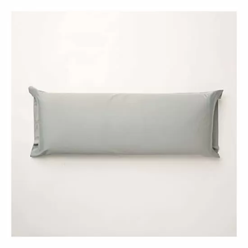 FUNDA DE ALMOHADA SATÉN 300 HILOS LISO ULTIMATE GREY DE 90CM.