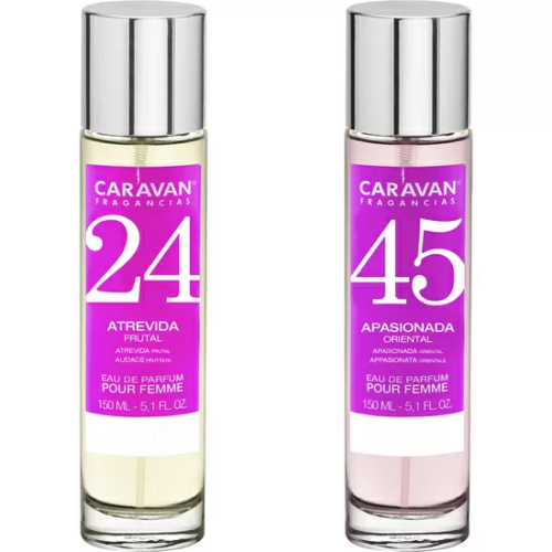 SET DE 2 PERFUMES CARAVAN PARA MUJER Nº45 Y Nº 24