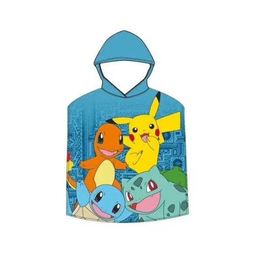 PONCHO DE MICROFIBRA POKEMON