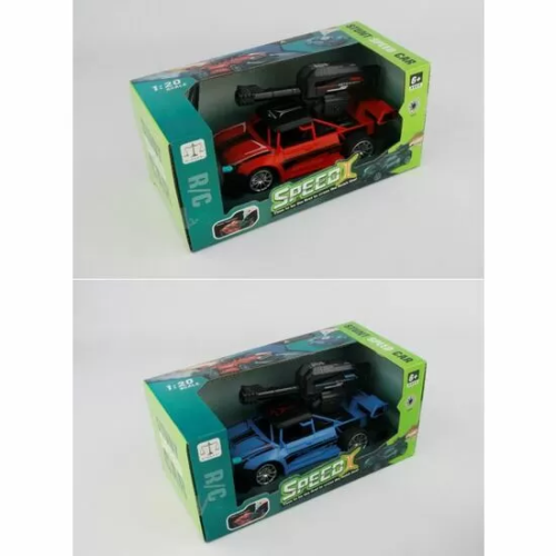 COCHE LANZAS BOMBAS AGUA R/C 1:20