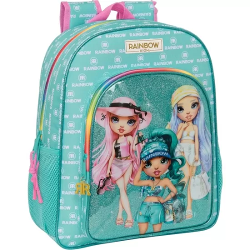 MOCHILA JUNIOR ADAPT.CARRO RAINBOW HIGH 